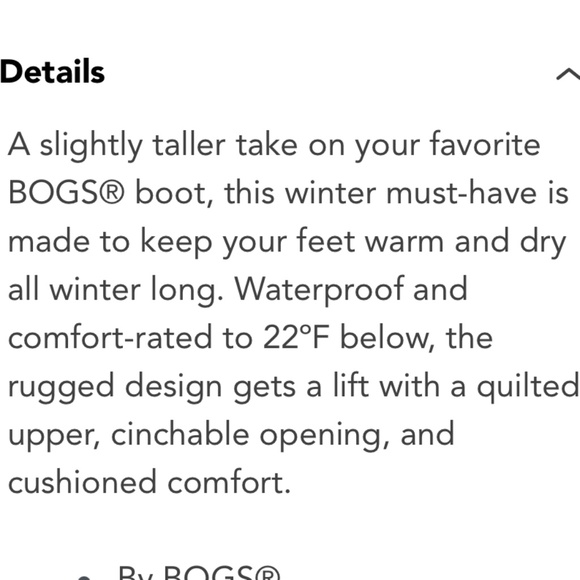 Bogs Quilted Tall Black Boots Size 9 - Picture 6 of 7